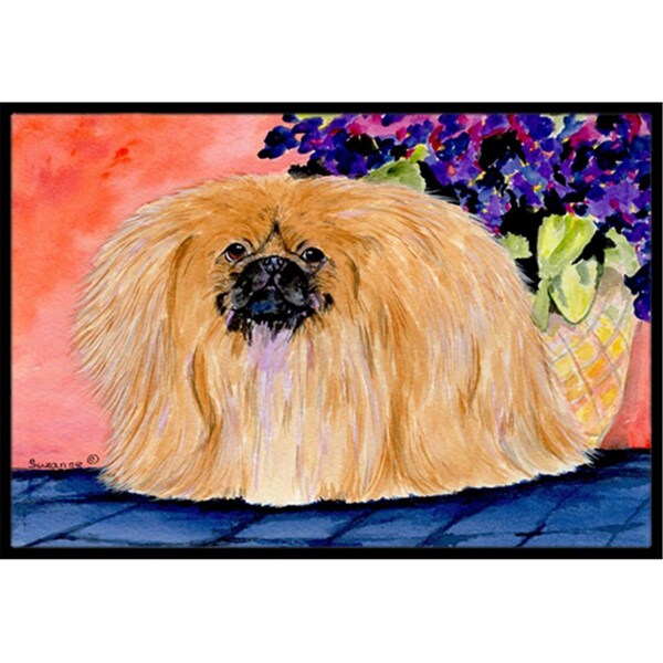 Carolines Treasures 18 x 27 in. Pekingese Indoor Outdoor Doormat SS8661MAT - main